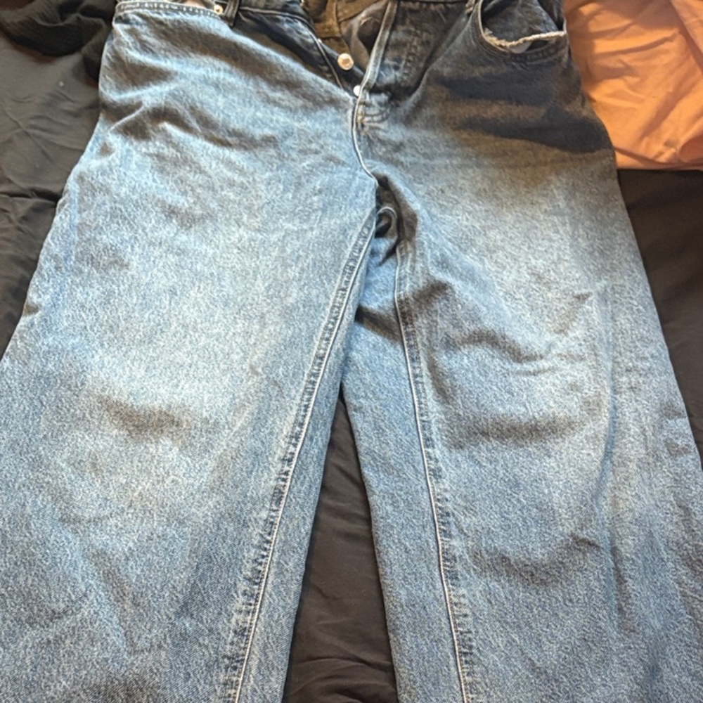 H&M Blue Flare & Wide Leg Jeans